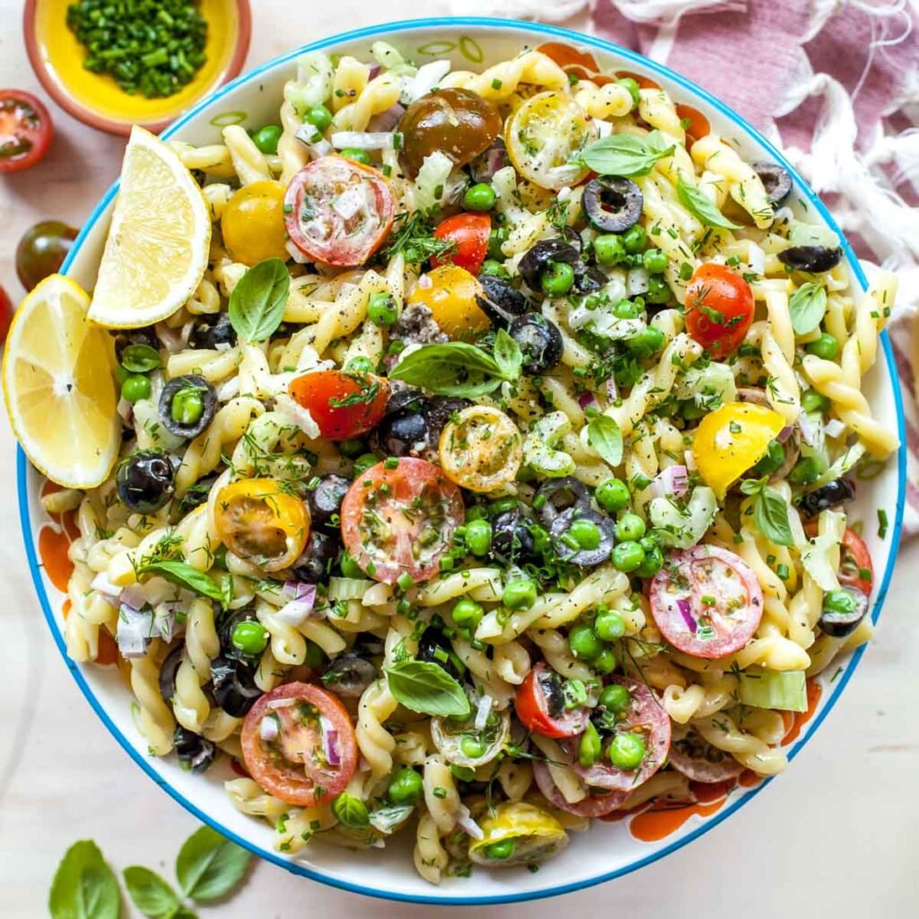 creamy healthy fall pasta