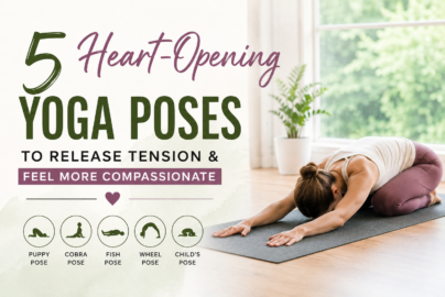 Heart-opening yoga poses for peace