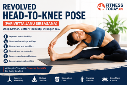 Revolved Head-to-Knee Pose