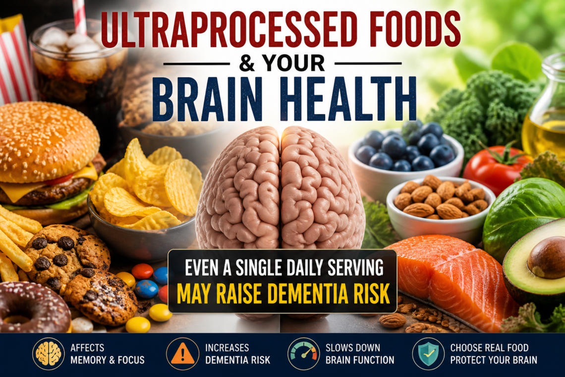 Ultraprocessed foods vs brain health
